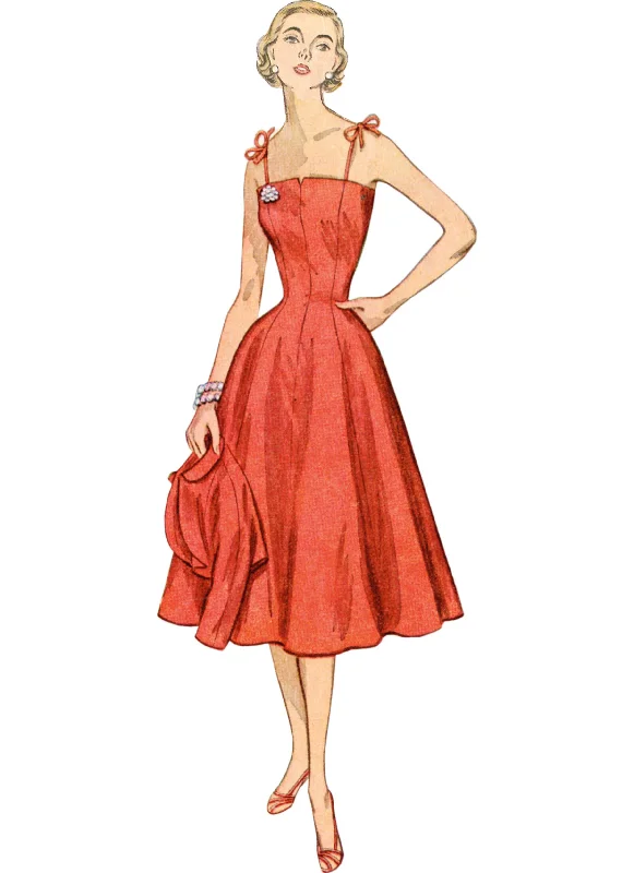 Mini dresses with bow tie back for a feminine flair -Simplicity 9738 sewing pattern Misses' Dresses and Jacket Mini dresses with bow tie back for a feminine flair -Simplicity 9738 sewing pattern Misses' Dresses and Jacket