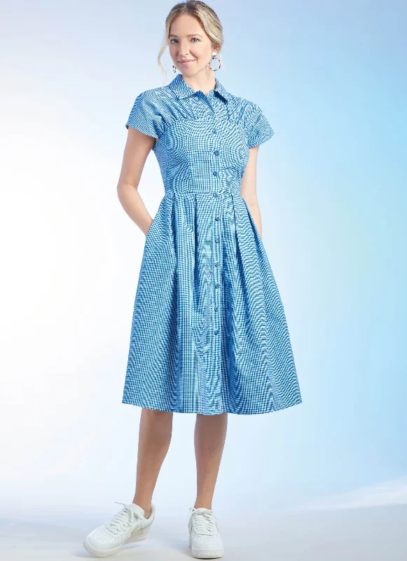 Mini dresses with pleated skirts for a classic look -Simplicity 9742 sewing pattern Misses' Dresses Mini dresses with pleated skirts for a classic look -Simplicity 9742 sewing pattern Misses' Dresses