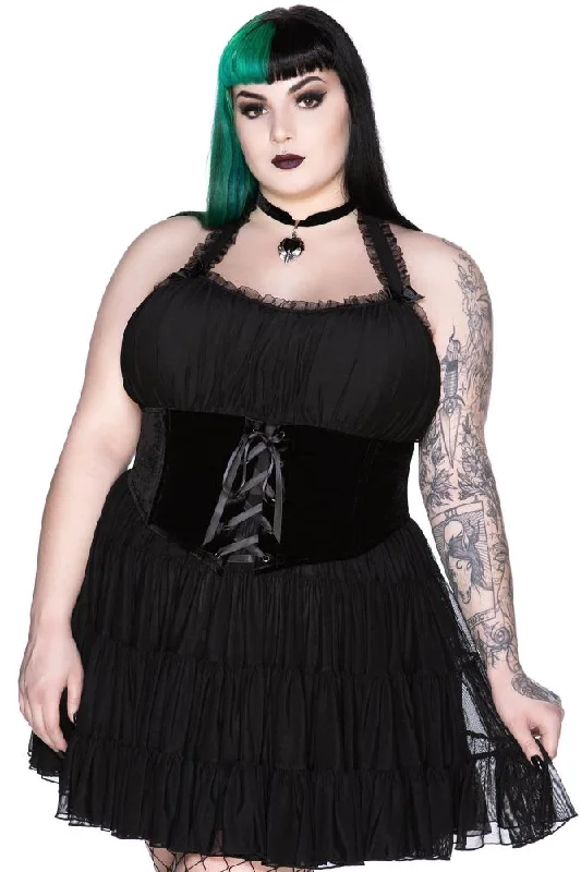 Where to buy bodycon dresses online -Skye Scraper Burlesque Dress [PLUS] - Resurrect
