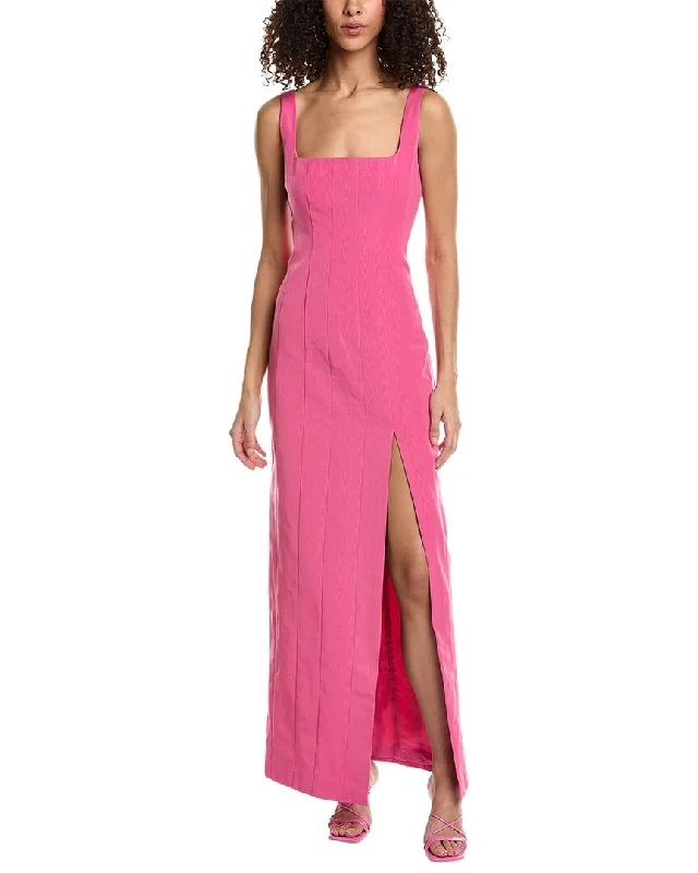 Mini dresses with side ruching for a slimming effect -STAUD Portrait Dress