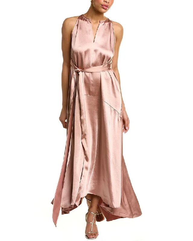 Mini dresses with tie-waist belts -Ted Baker High-Low Midi Dress
