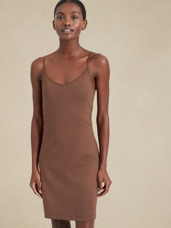 Mini dresses with kimono sleeves for elegant flair -True Hues Slip