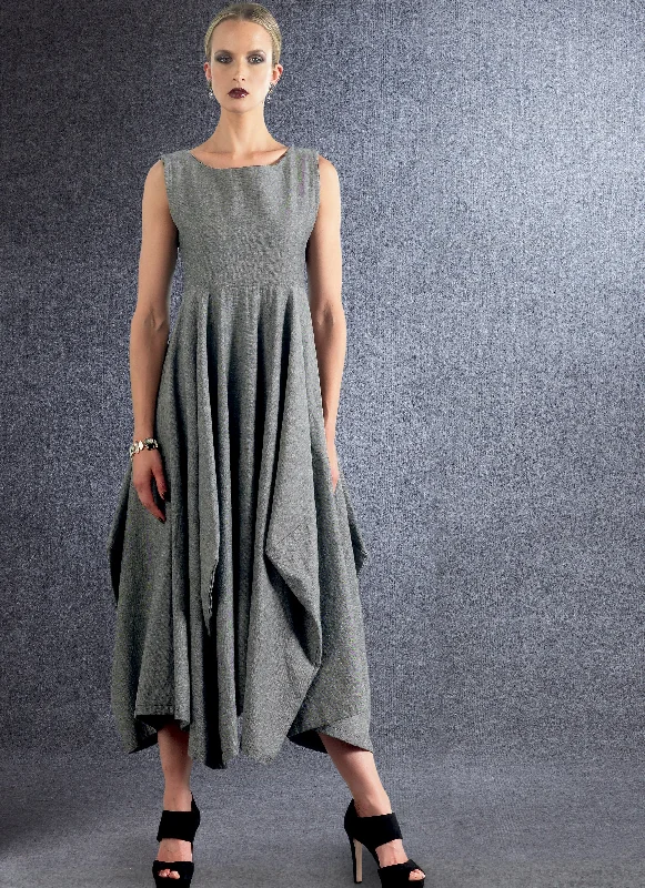 Wrap mini dresses for a flattering fit -Vogue Pattern 1312 Misses' Dress | Easy
