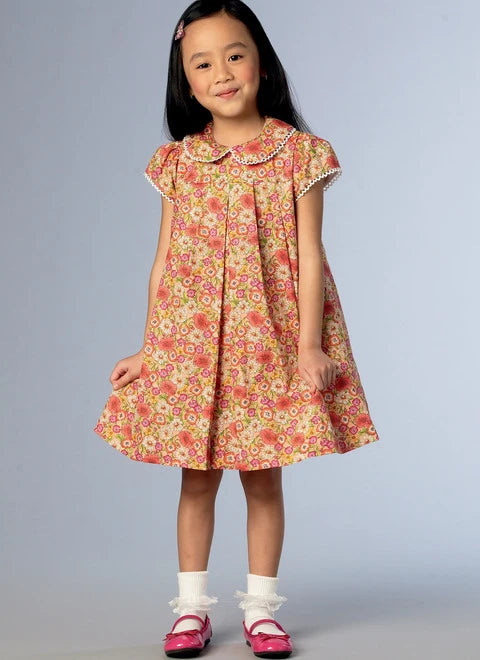 Women's dresses for fall and winter -Vogue Children's Dresses V1857
