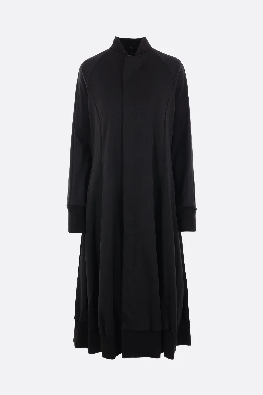 Unique dresses for brides -technical jersey destructured dress