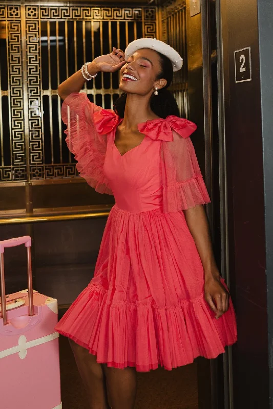 Flare dresses with satin finishes for a luxurious feel -Serine Dress
