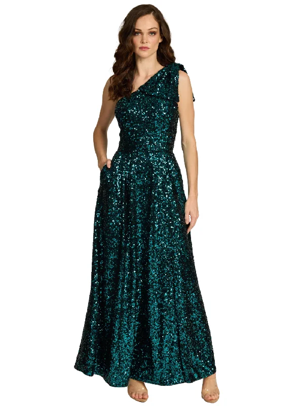 Flare dresses with drop waists for a vintage feel -Exclusive Abby-Rose Flare Maxi
