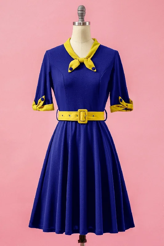 Jaune bleu royal
