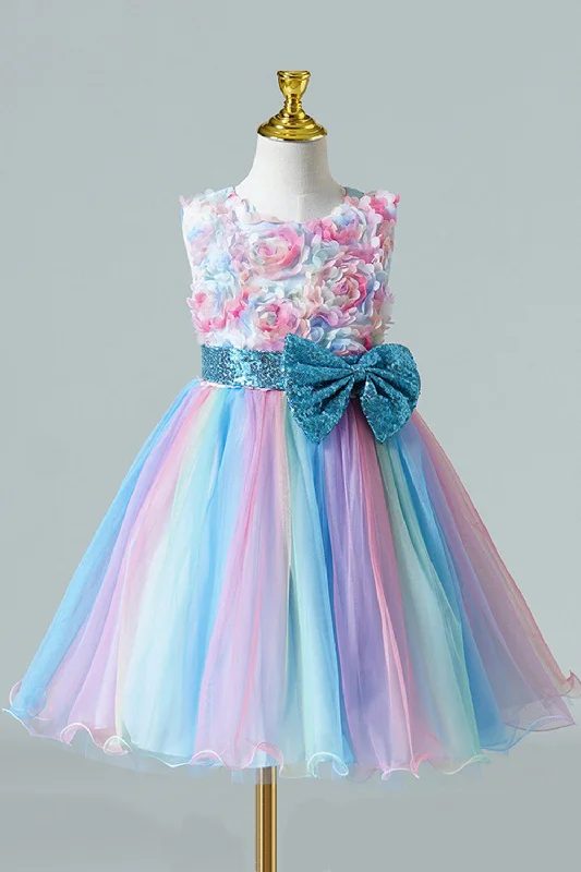Flare dresses with sleeveless designs for summer comfort -Une ligne bleue Sequin Robe Fille Sans Manches Flare dresses with sleeveless designs for summer comfort -Une ligne bleue Sequin Robe Fille Sans Manches