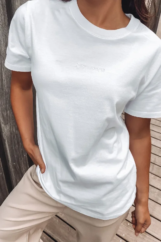 BZ Tonal Tee White