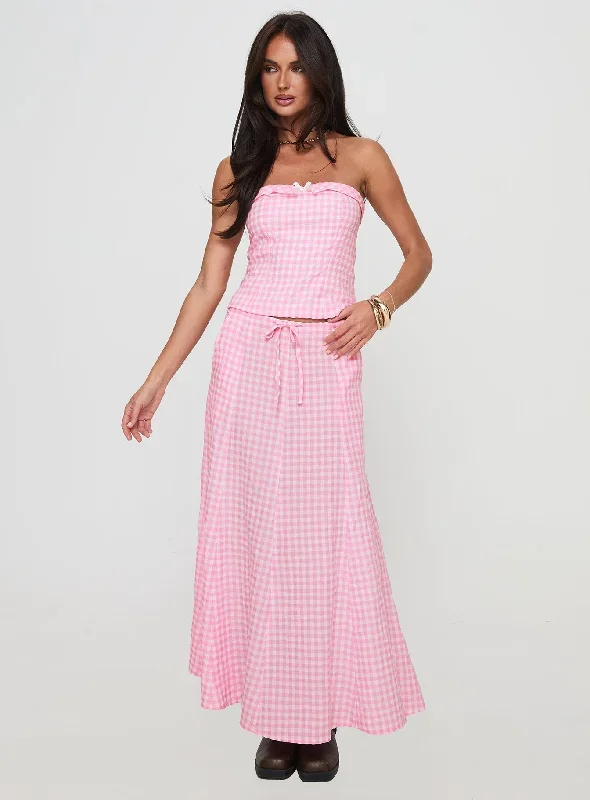 carmino-maxi-skirt-pink-check