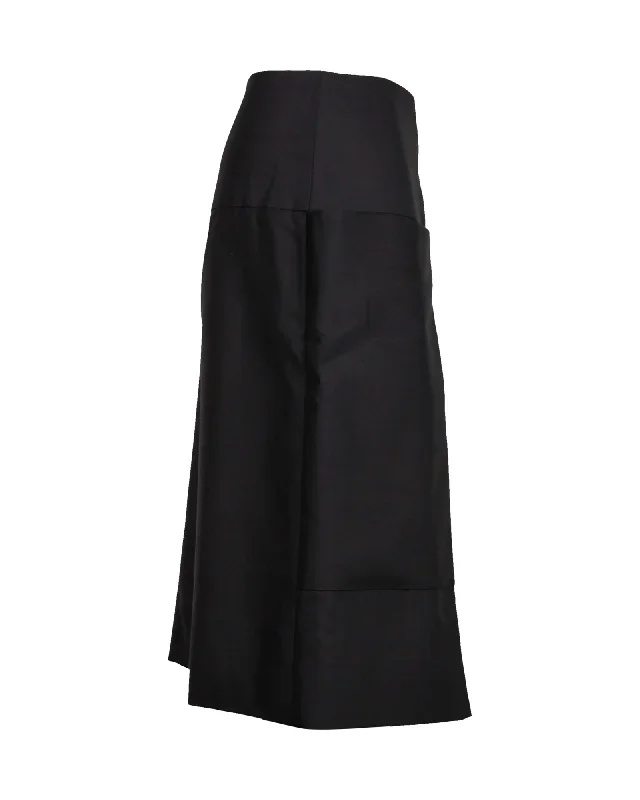 celine-pleated-skirt-in-black-wool