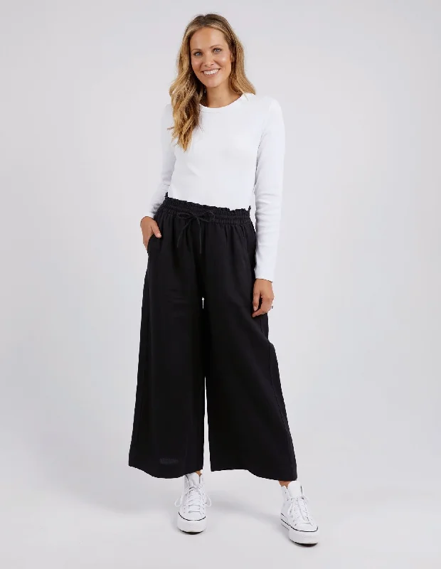 Elm Dionne Wide Leg Pant Black