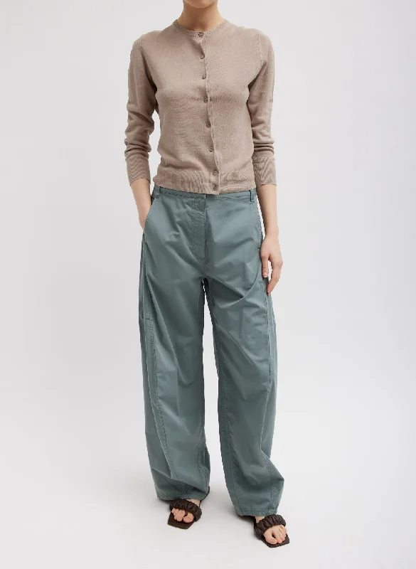 Garment Dyed Silky Cotton Sid Pant