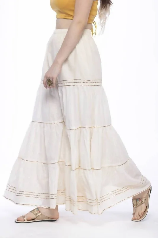 kamal-johar-cotton-off-white-stripe-with-gota-sharara