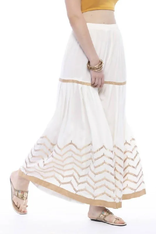 kamal-johar-latest-cotton-off-white-gota-print-sharara-for-girls