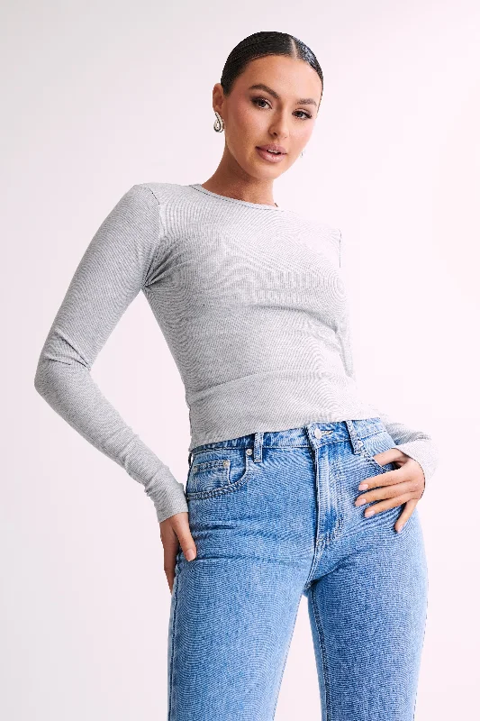 keeley-long-sleeve-rib-crop-top-grey-marle