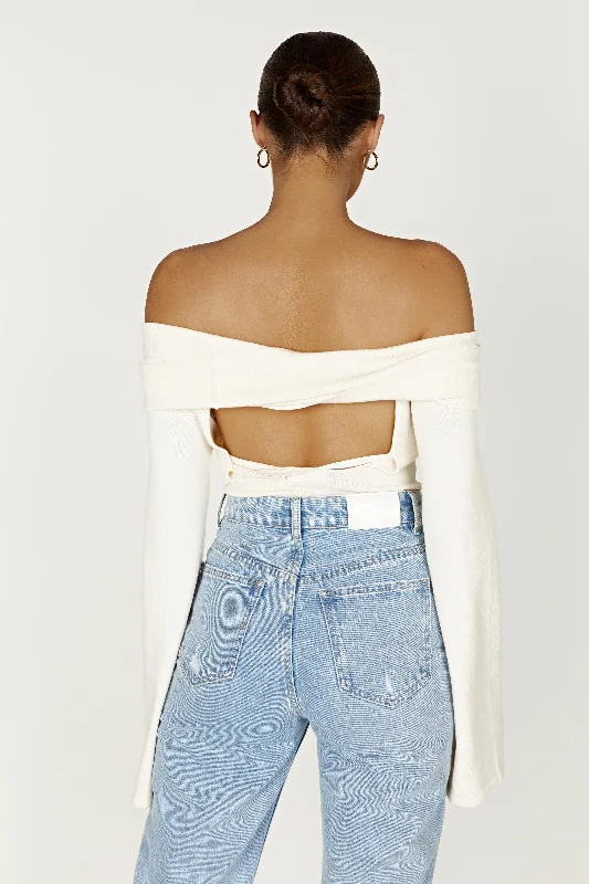 marlisa-off-shoulder-twist-top-ivory