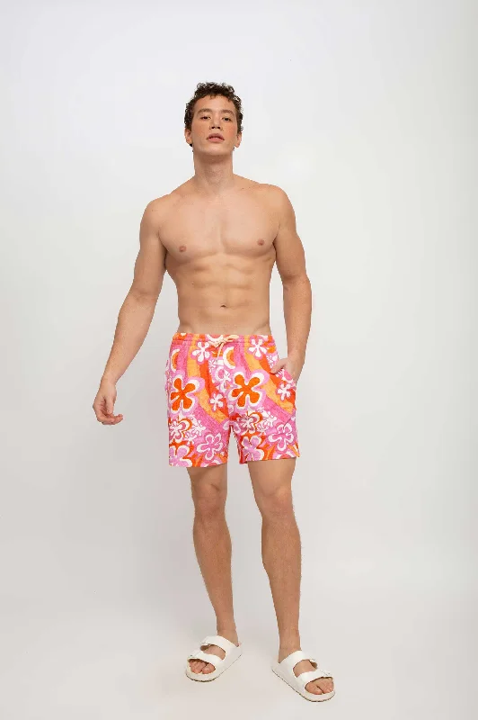 Men's Swim Shorts / Groovy, Baby FINAL SALE