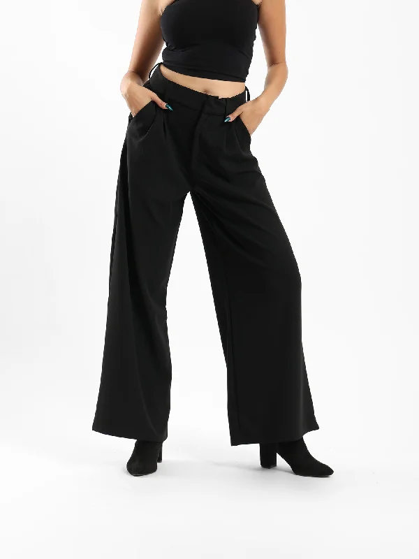 Pants - Wide Leg - Side Pockets