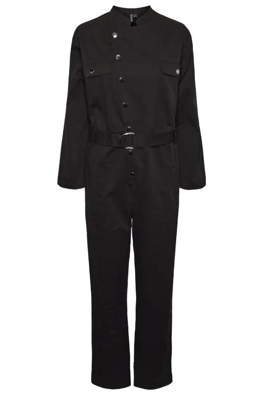 Pieces - Pcgrace Ls Boilersuit Jit - 4622602 Black