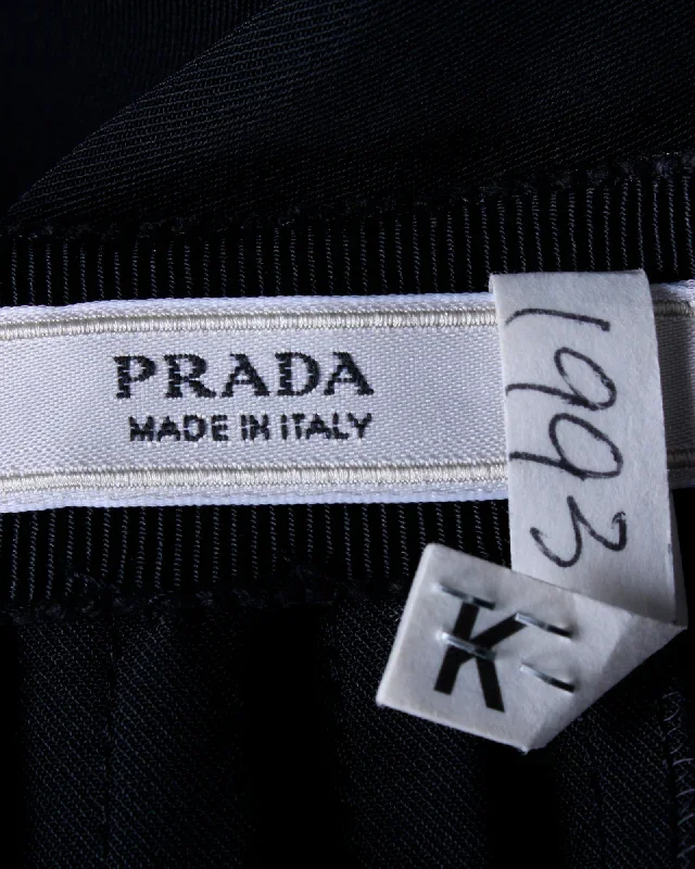 prada-pleated-skirt-in-black-polyester