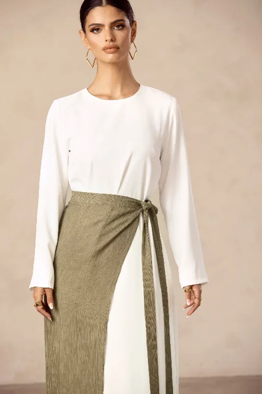 rana-textured-overlay-tie-skirt-gardenia-green