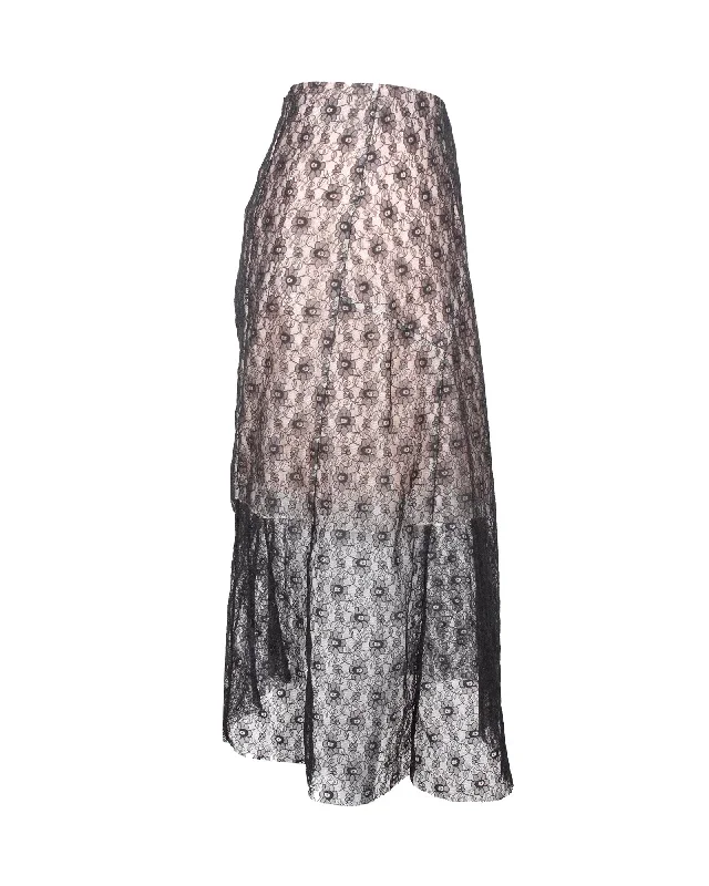 stella-mccartney-knee-length-lace-skirt-in-black-silk