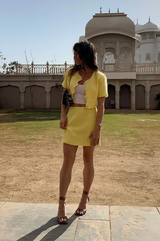 sunday-yellow-mini-skirt