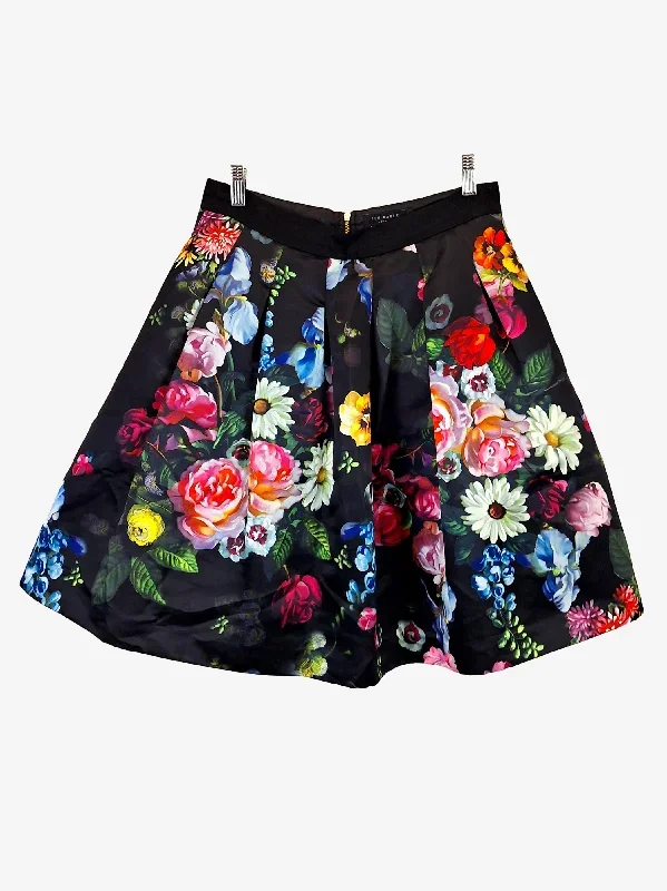 Ted Baker Elegant A Line Mini Skirt Size 12