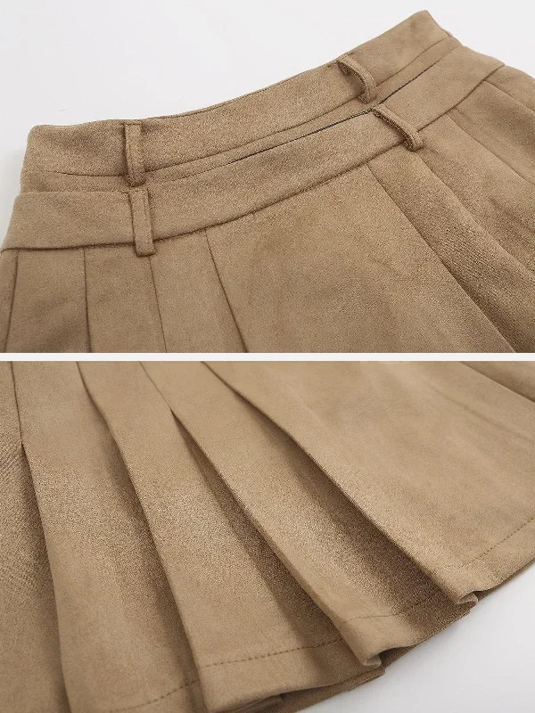 vintage-double-belt-suede-skirt