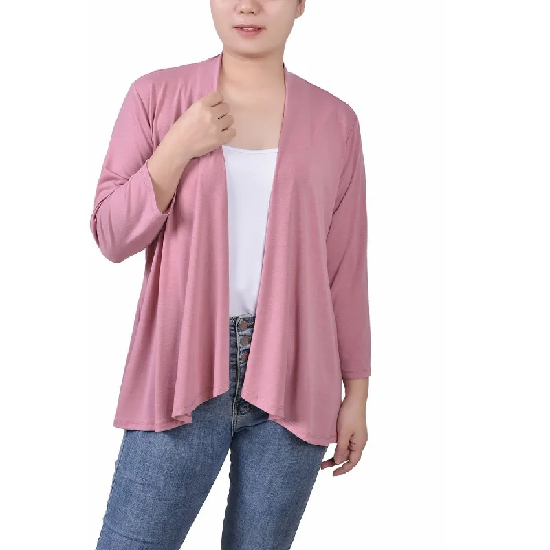 womens-open-front-solid-cardigan-sweater